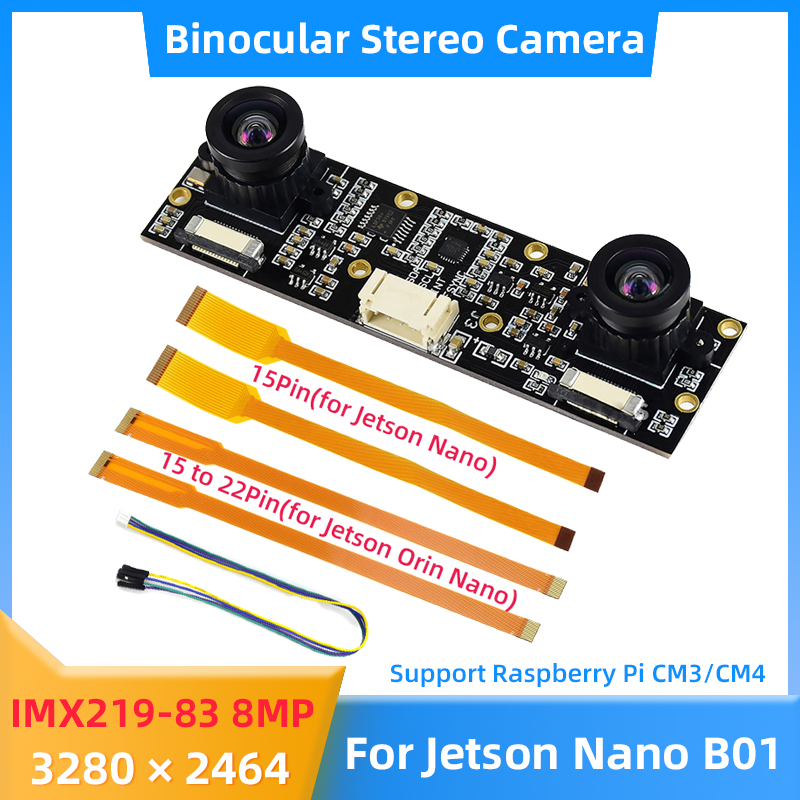 Raspberry Pi Hq Camera Microscope Lens - Telecamera binoculare IMX219 da 8 MP