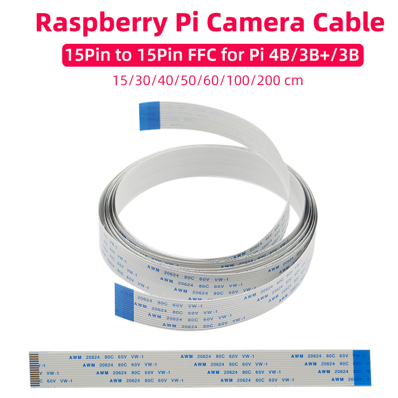 Raspberry Pi Hq Camera Microscope Lens - 2M 1M 60/50/40/30/15CM Cavo per fotocamera