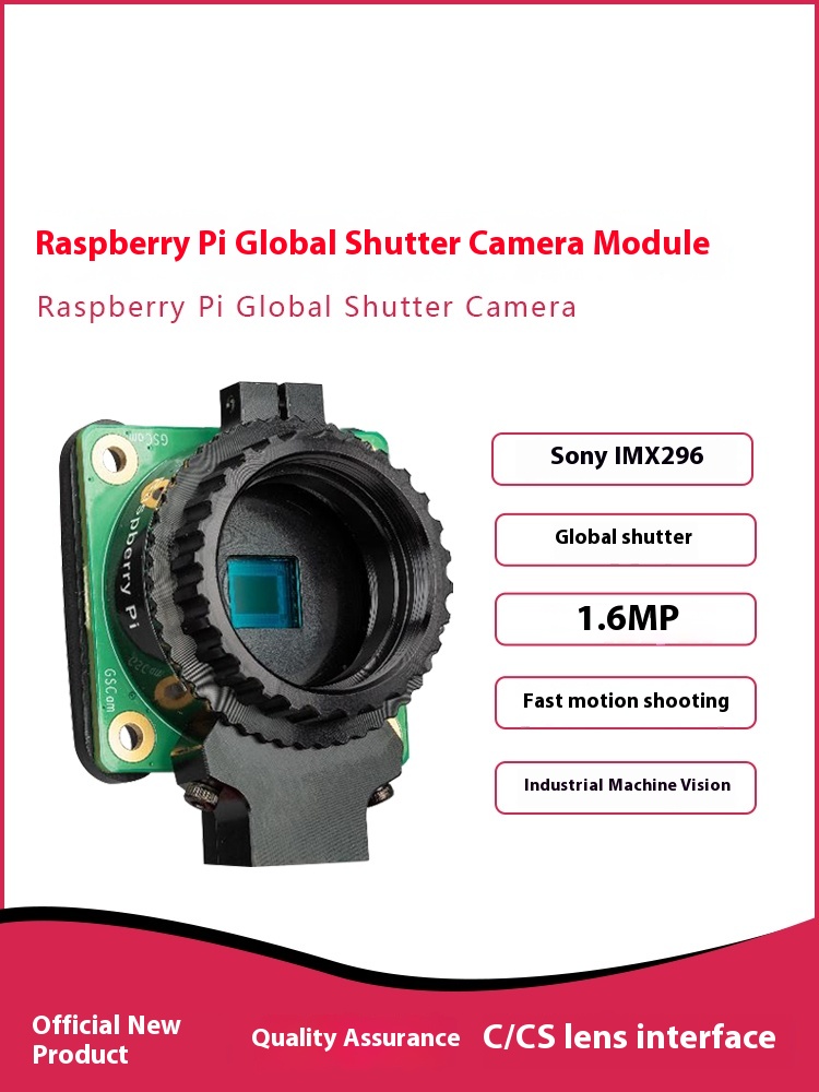 Modulo Fotocamera Premium con  - Raspberry Pi Global Shutter Camera Imx296 recensione e prezzo